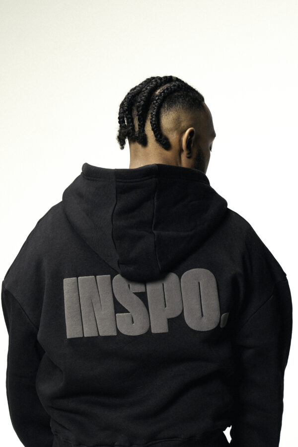 Double Zipper Jacket in Black